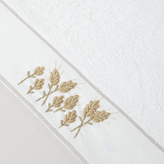 Linens Avena Bambu 50x85 Cm Yüz Havlusu Ekru