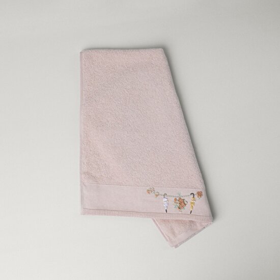 Linens Umbrella Pamuk 50x85 Cm Yüz Havlusu Rose